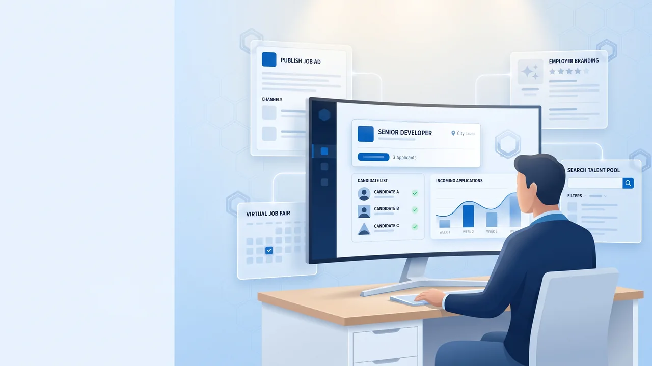 Indeed f&uuml;r Arbeitgeber &mdash; Funktionen und Produkte: Stellenanzeigen & Sponsoring, Employer Branding, Job Events und Kandidatensuche.